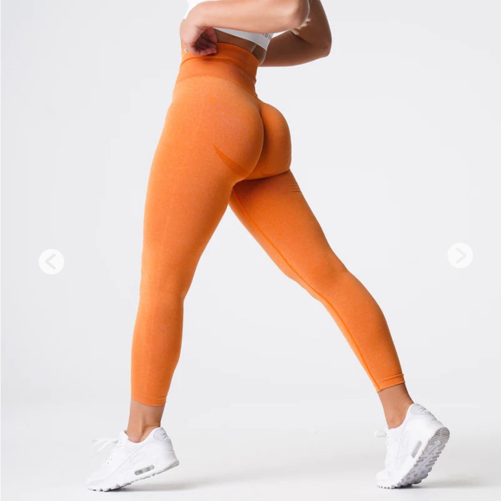 NVGTN Burnt Orange Curve Seamless Leggings